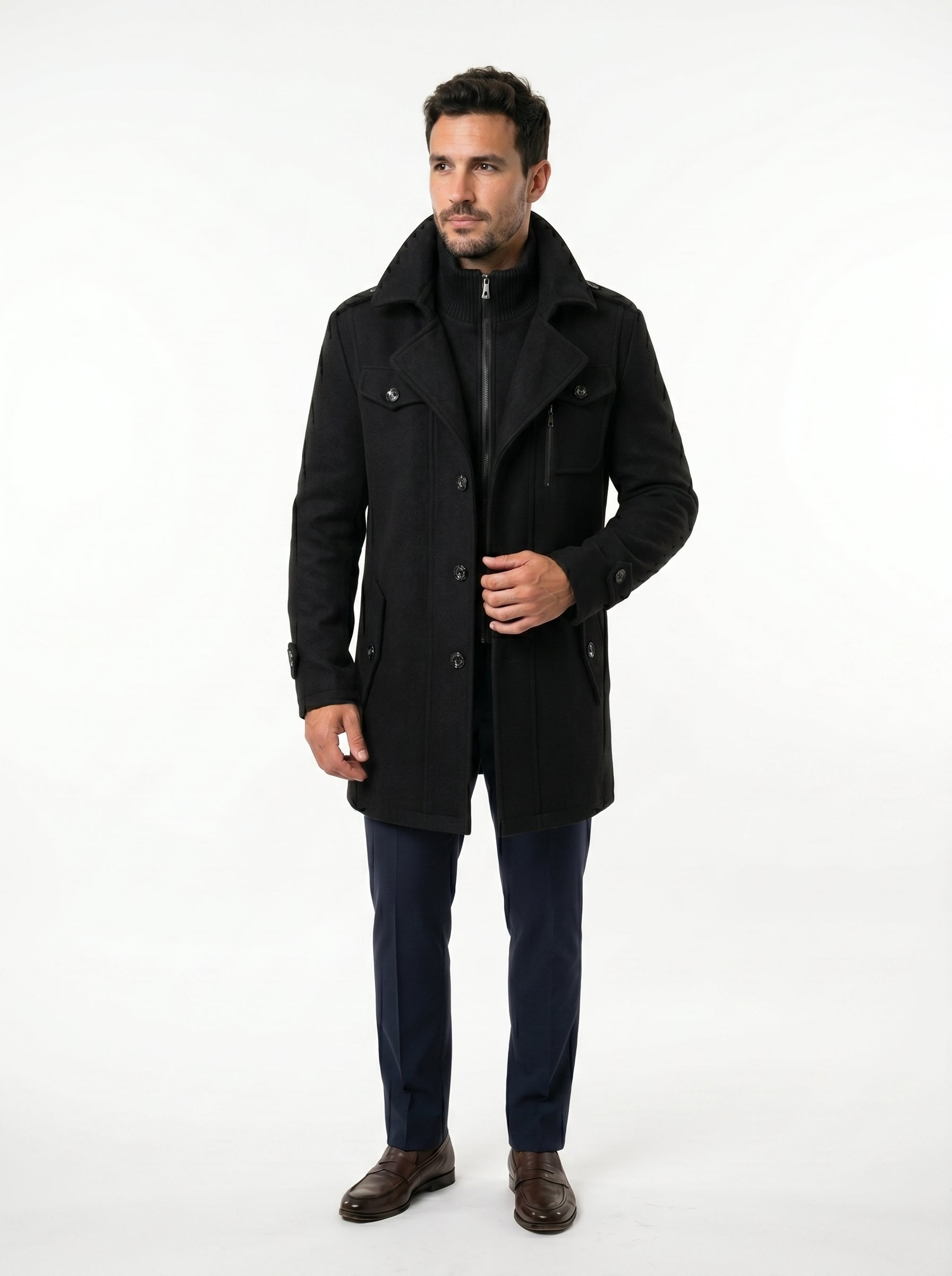 Darío | Abrigo Elegante de Invierno