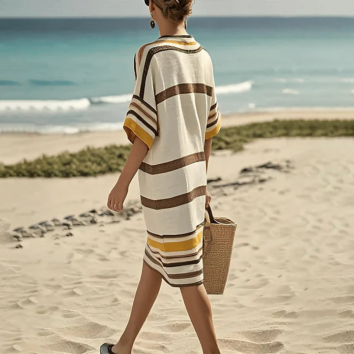 Vestido Casual Costa de Marfil