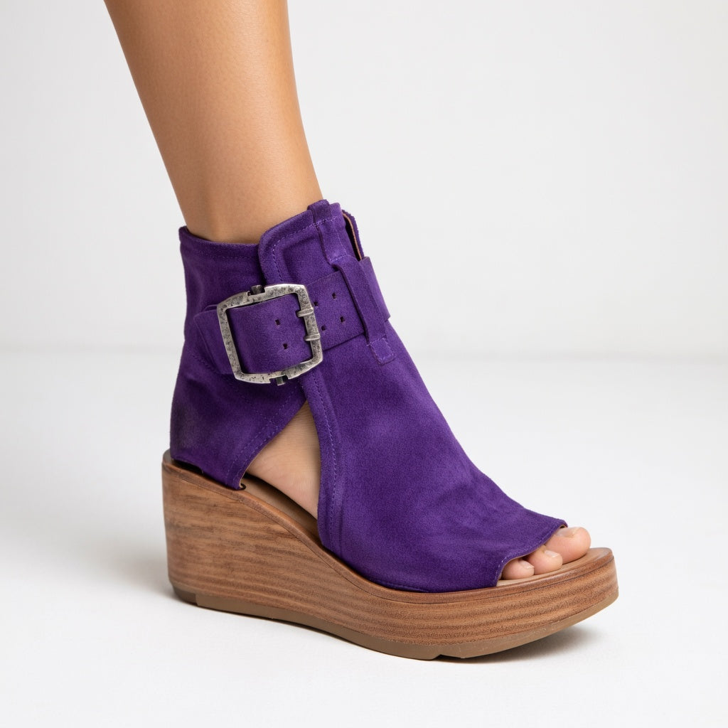 Orelisa | Tacones de cuña abiertos estilo moderno