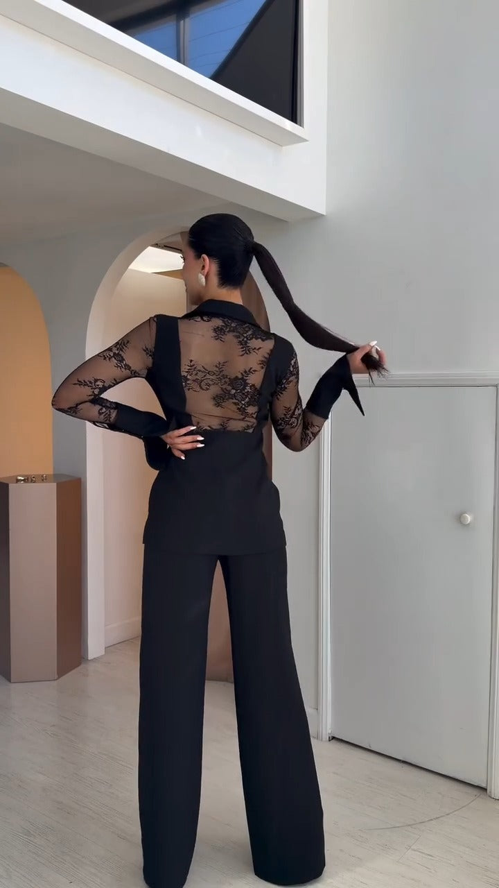 Elegante conjunto Fringe Royale