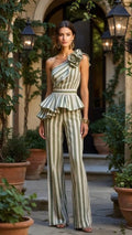 Conjunto Elegante Rayas Toscana