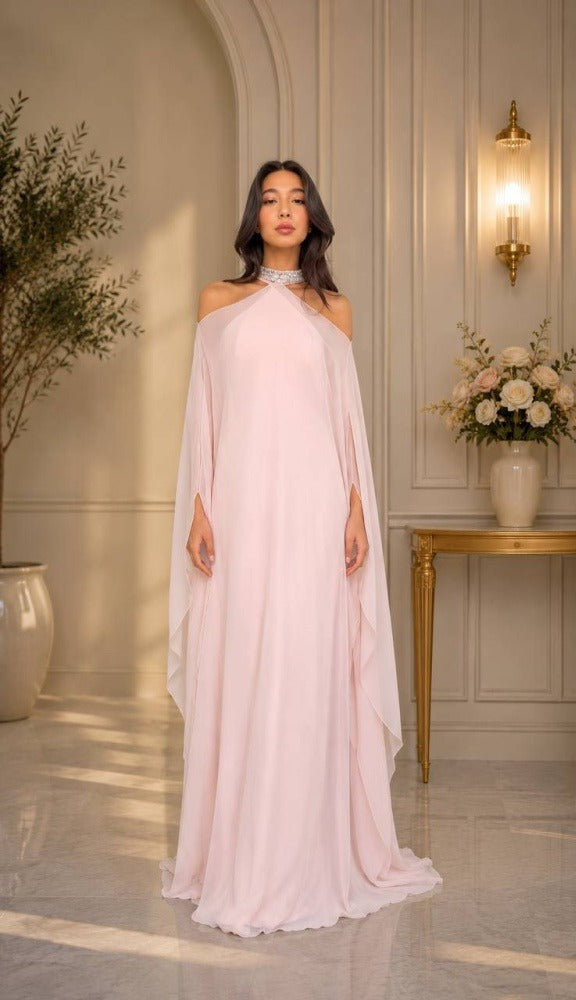 Vestido Glam Ethereal Rose