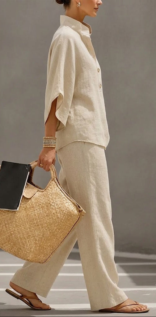 Conjunto Casual Natural Flow