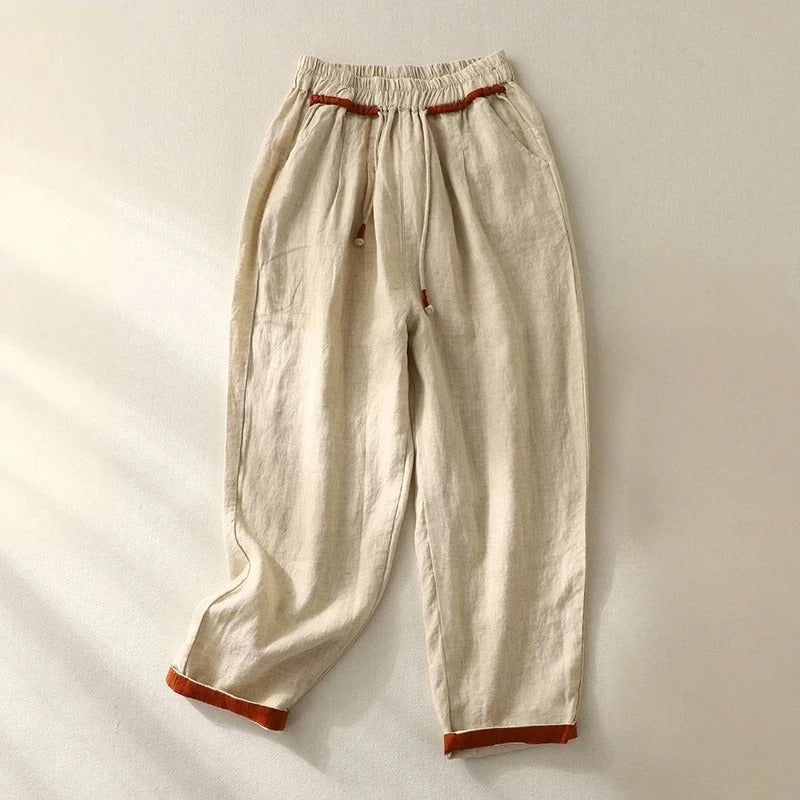 Mila | Pantalones con Cuerda Sin Esfuerzo