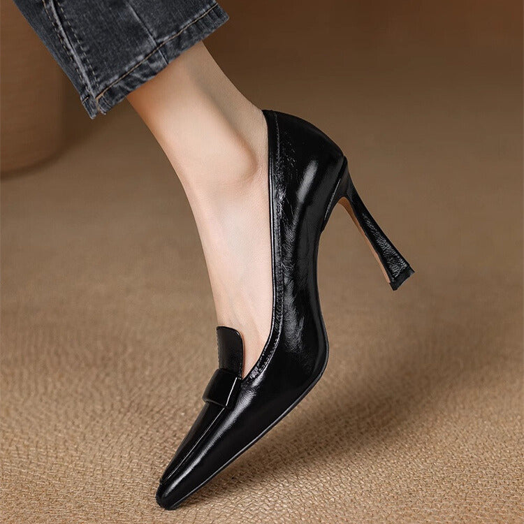 LENORA | Tacones lofaer con punta afilada