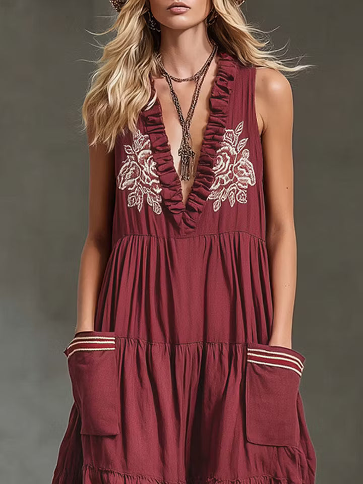 Vestido Capricho de Volantes