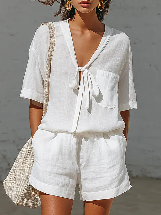 Conjunto de Verano con Lazos