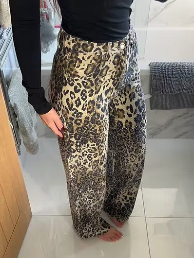 Pantalón  Chic Safari Leopardo
