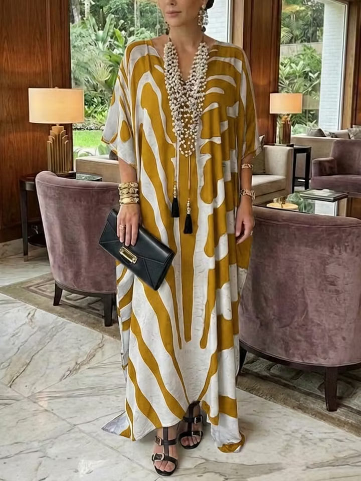 Vestido Holgado Armonía Estampada