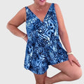 Elena  - Vestido de Baño Elegante con Escote en V