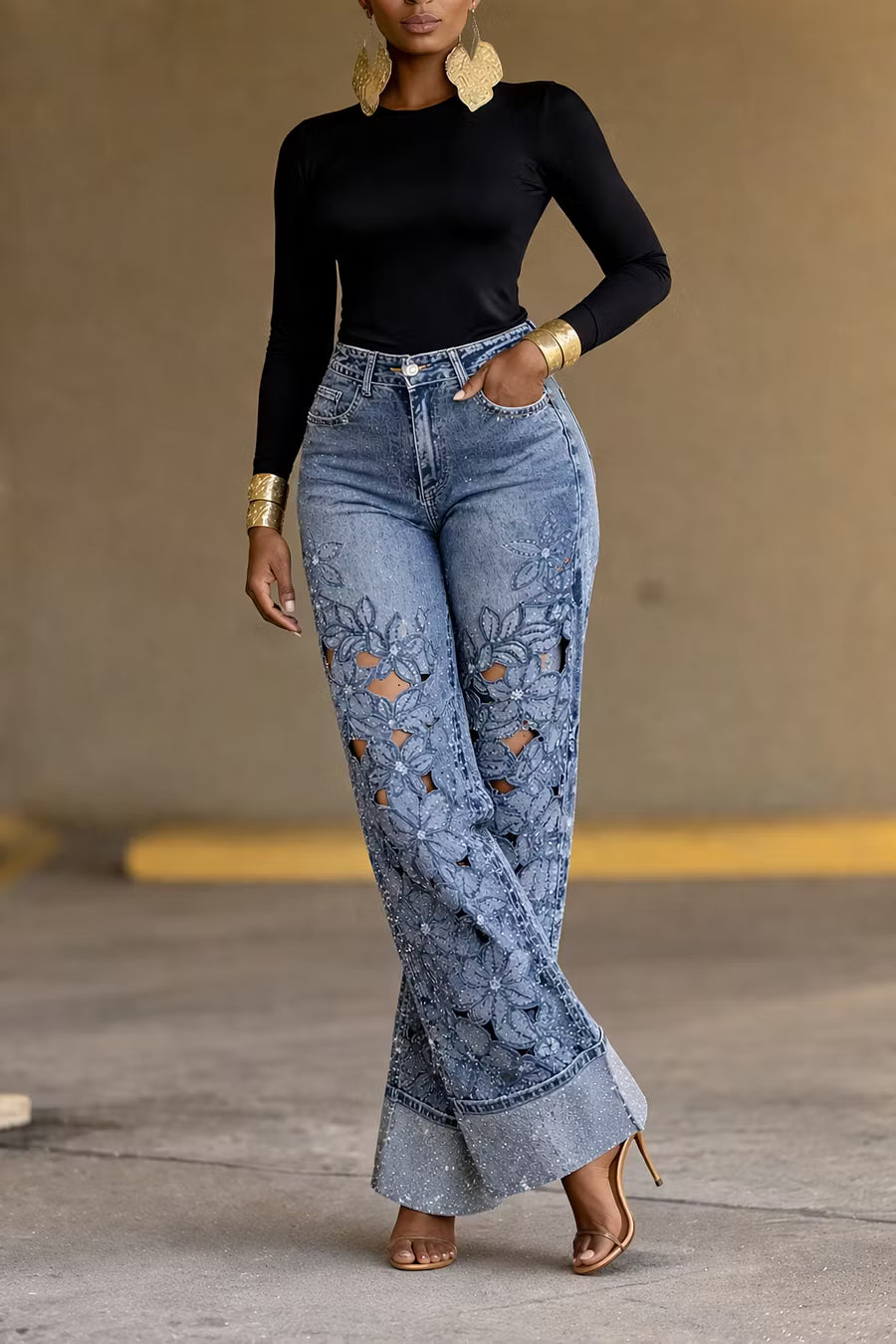 Pantalón Denim Bloom