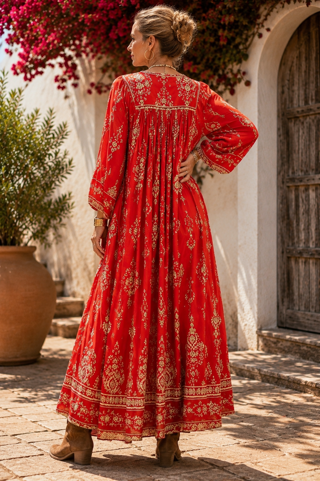 Maxi Vestido Túnica Imperial