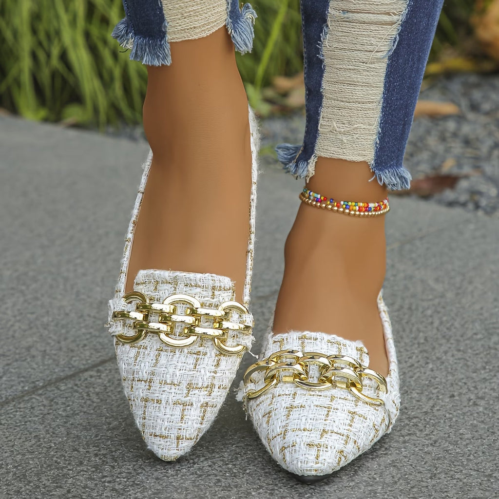 Mocasines París Gold
