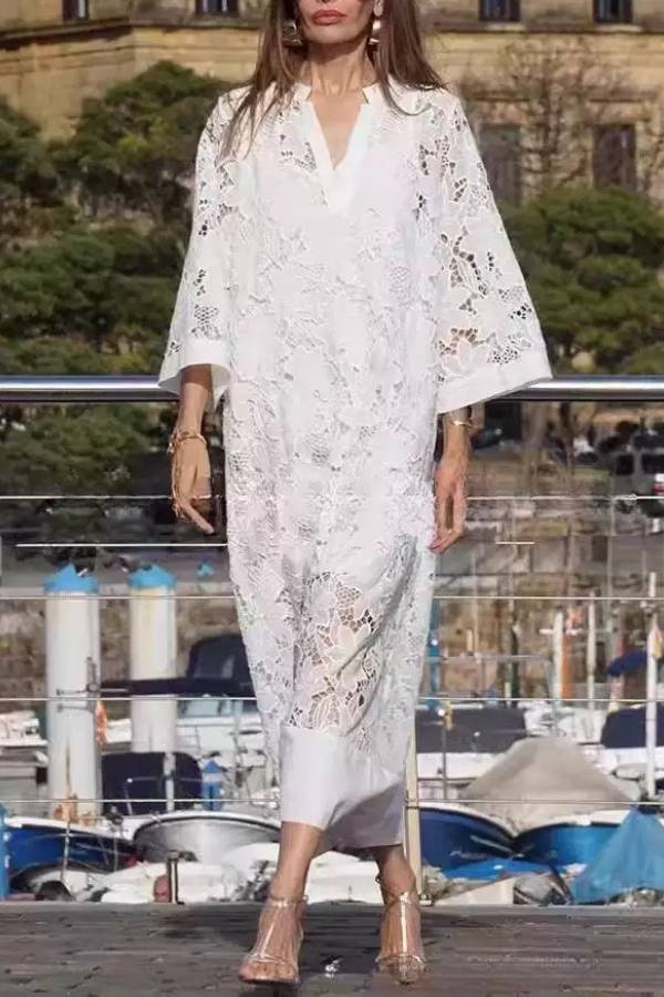 Vestido Elegante de Encaje Emilie