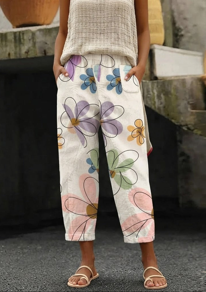 pantalón Estampado Évora Bloom