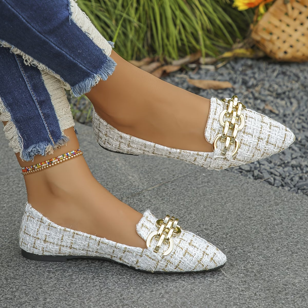 Mocasines París Gold