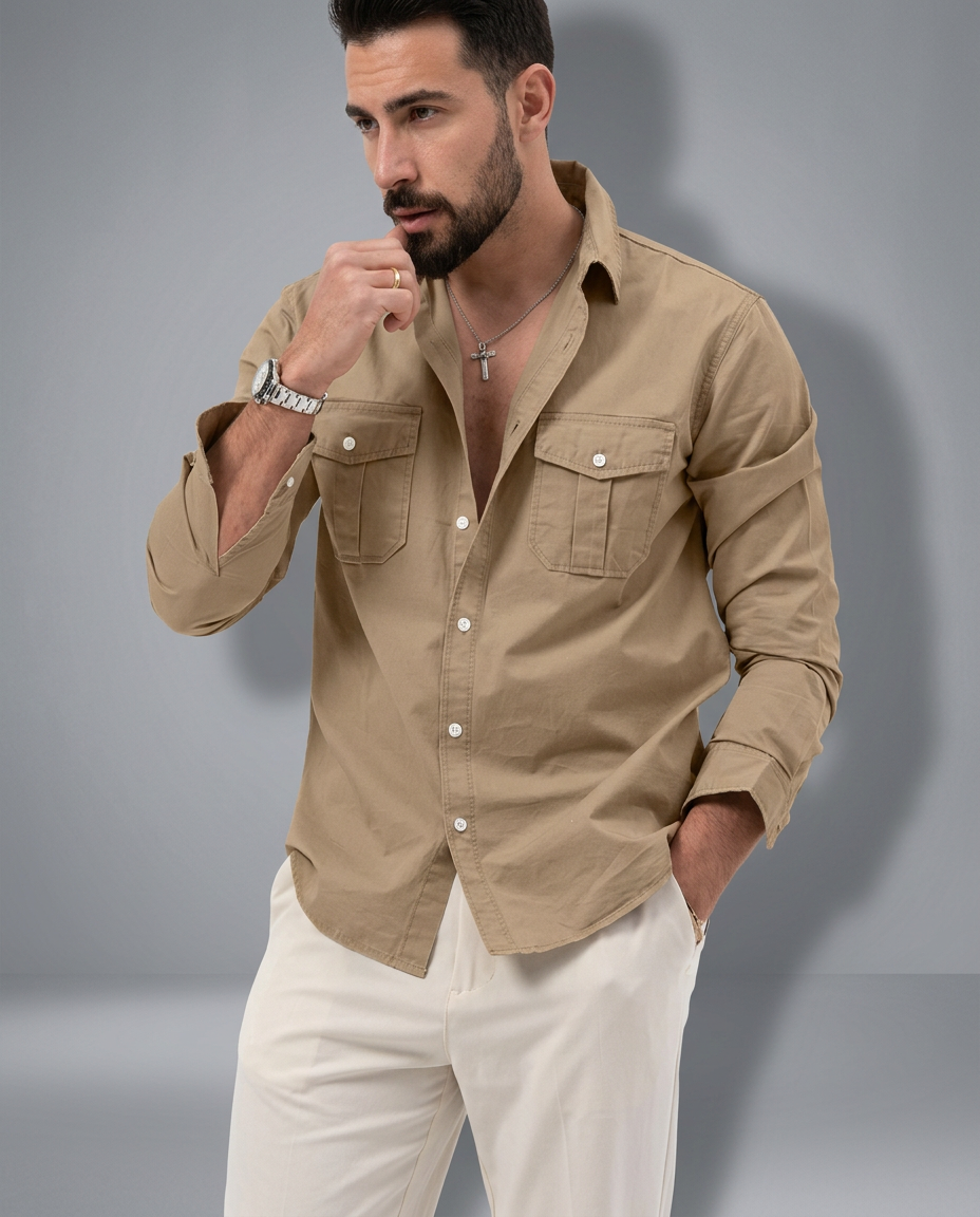 Camisa Bedford Blanco