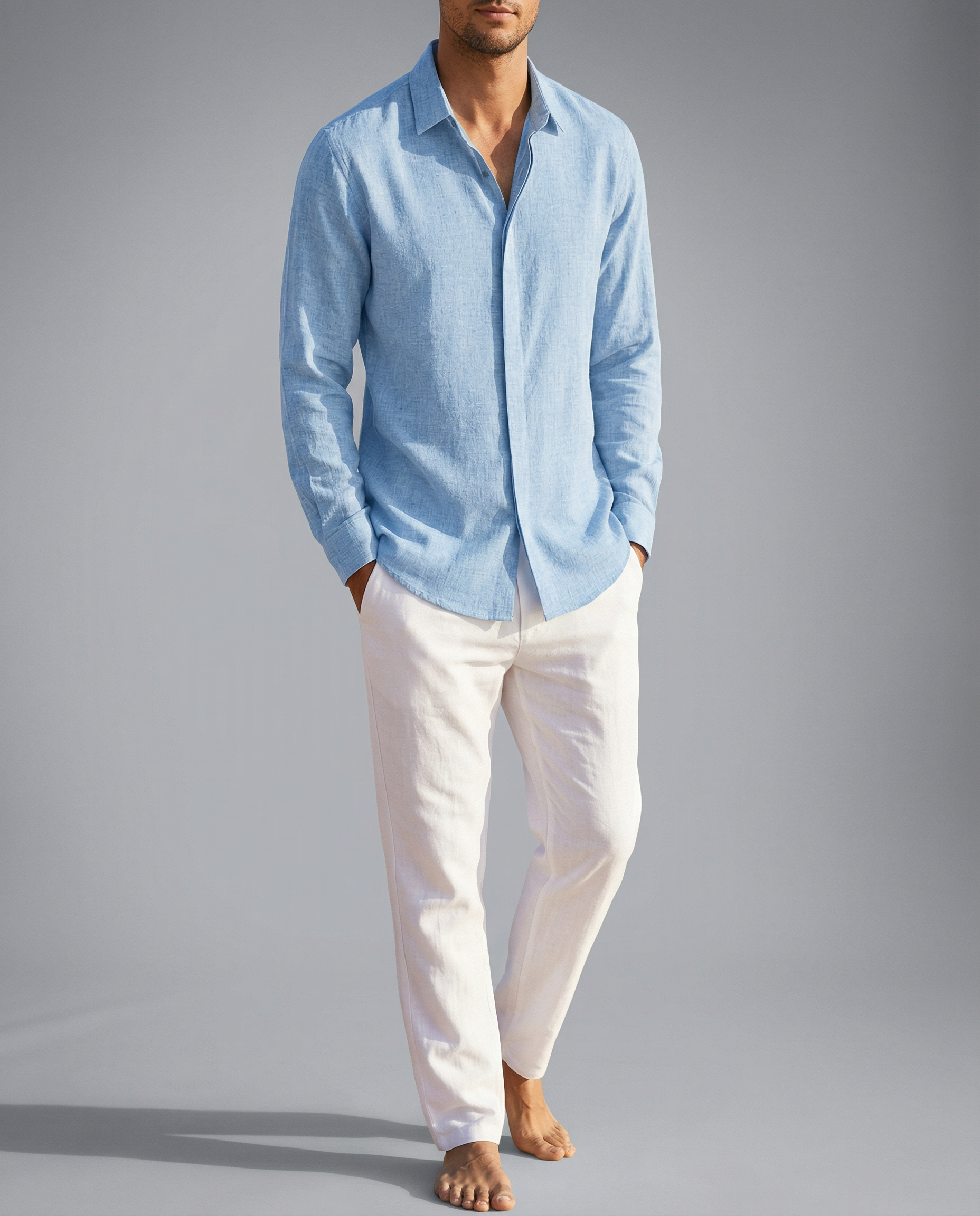 Camisa casual Giovanni Negro