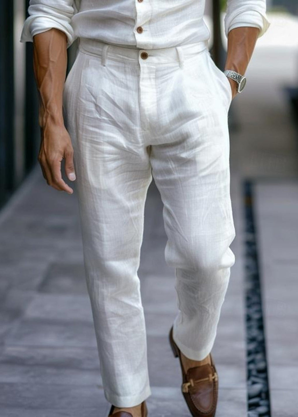 RICHARD | Pantalones elegantes ligeros