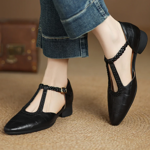 ARABELA | Sandalias trenzadas de tacón