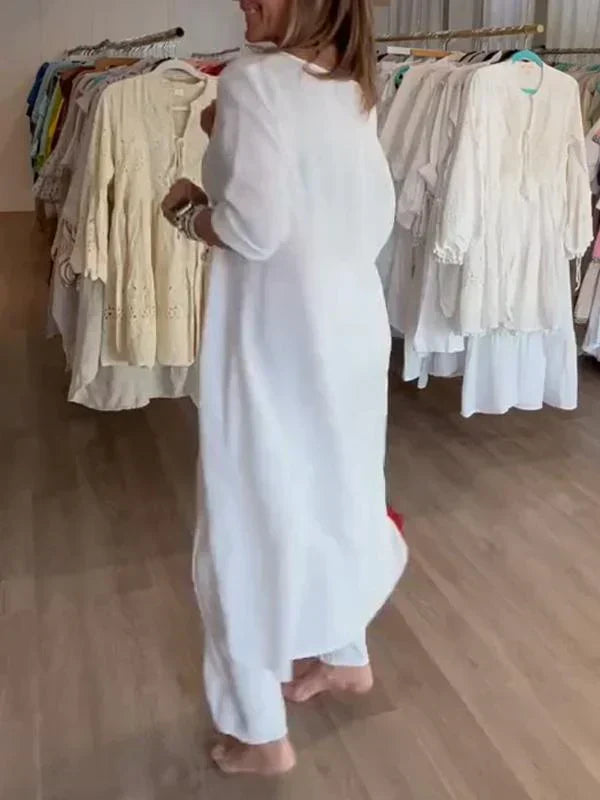 Conjunto Oversize de Lino Asana