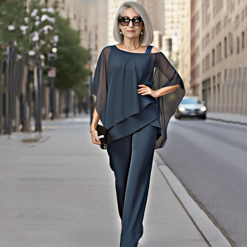 Rayen/Elegante conjunto Chiffon