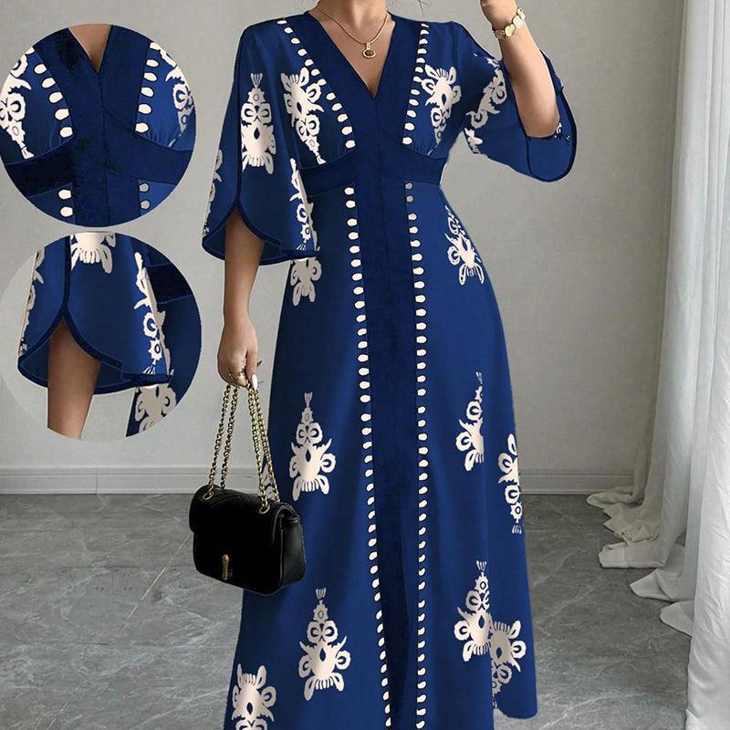 Vestido Contraste Imperia