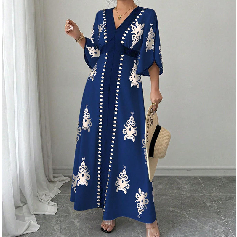 Vestido Contraste Imperia