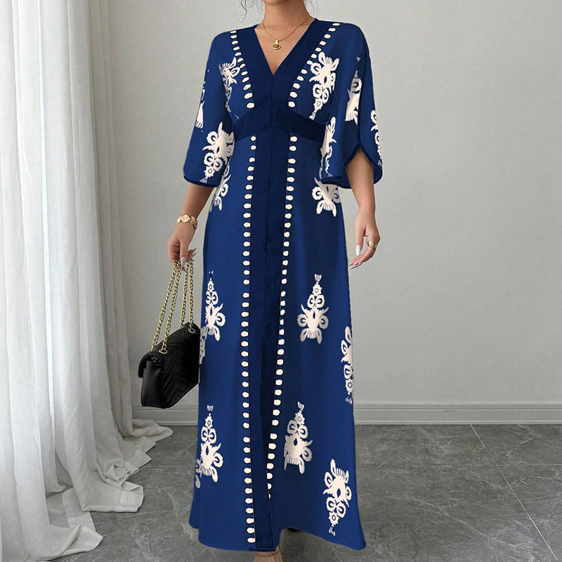 Vestido Contraste Imperia