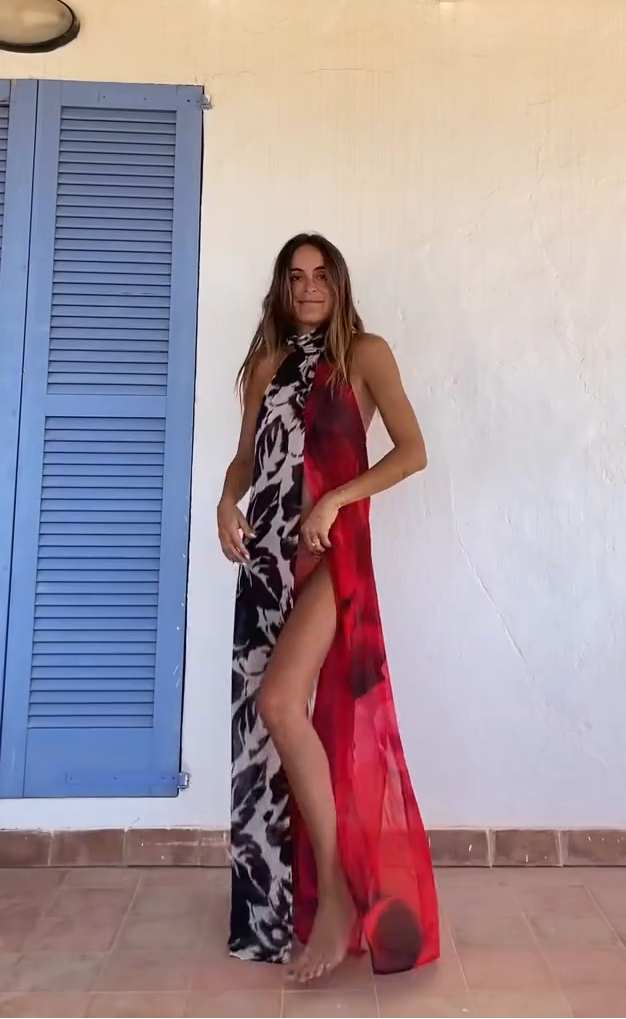 Conjunto Palazzo y Túnica Split